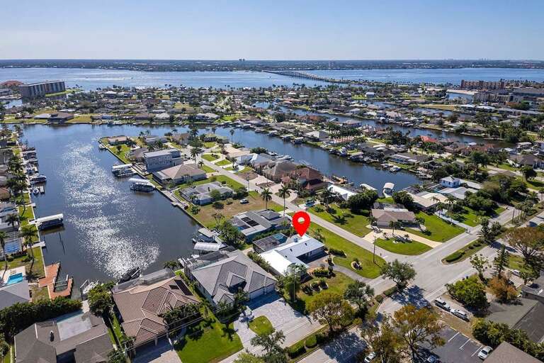 Bird Eye View of Villa Orchid`s Location